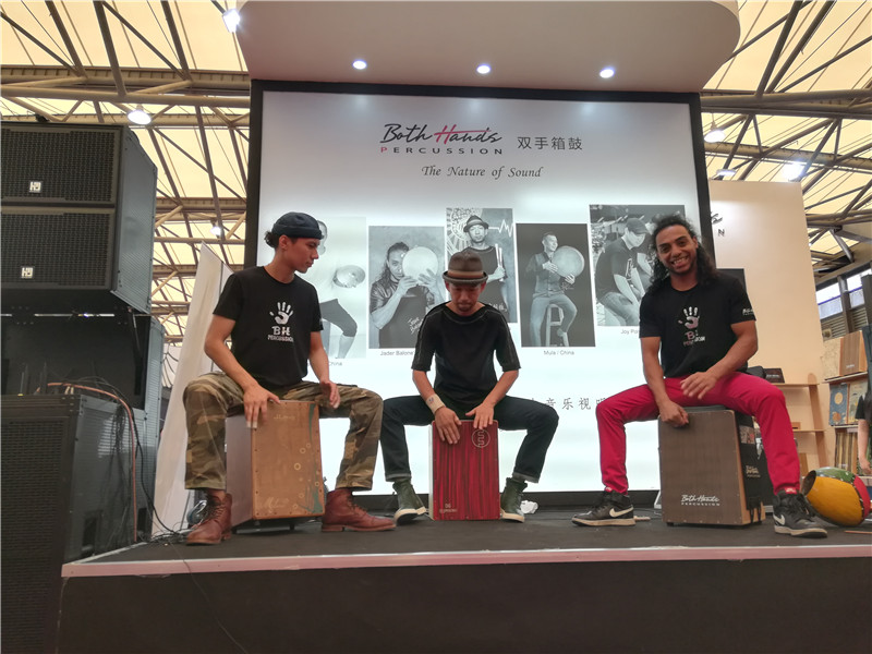 Both Hands Cajon 2018 Music China Overview